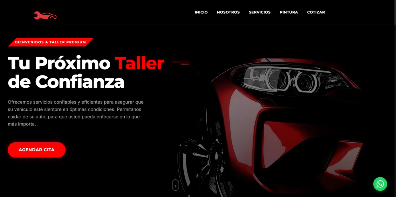 Vista previa Taller Mecánico