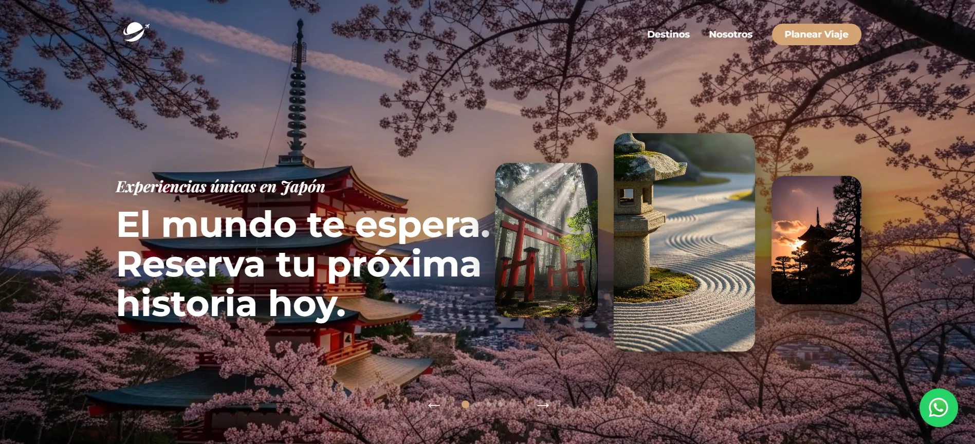 Vista previa Travel Agency